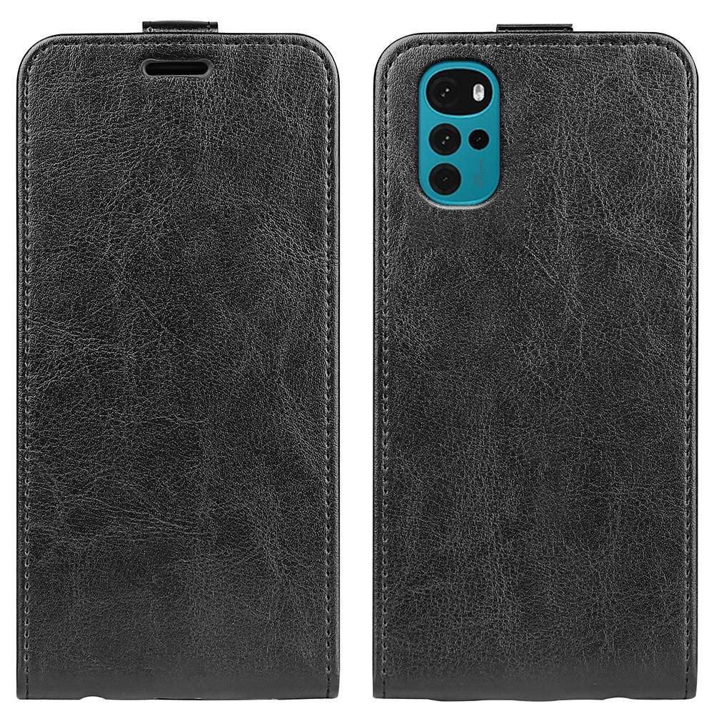Fliptasche Premium Schwarz für Motorola Moto G22 Hülle Case Cover Schutz Zubehör Etui Neu