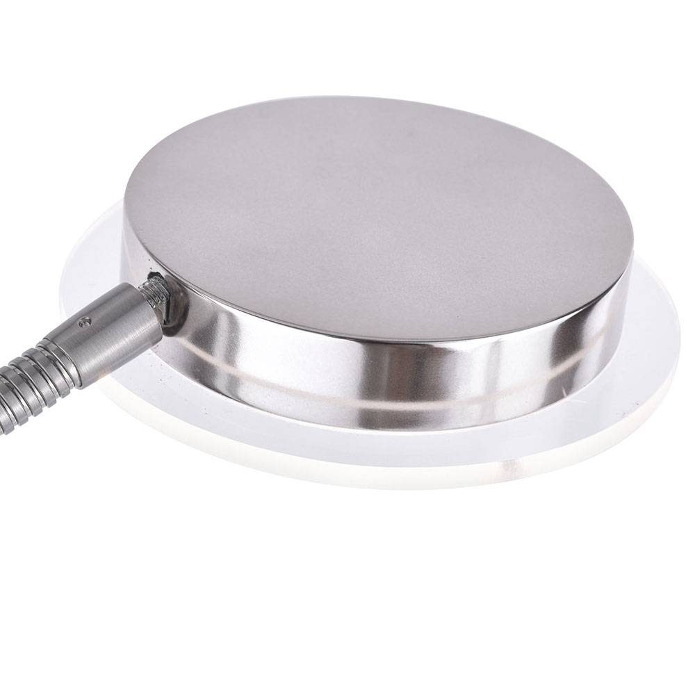 LED Steh Leuchte Wohn Zimmer Decken Fluter Lampe Touch Dimmer flexibler Arm