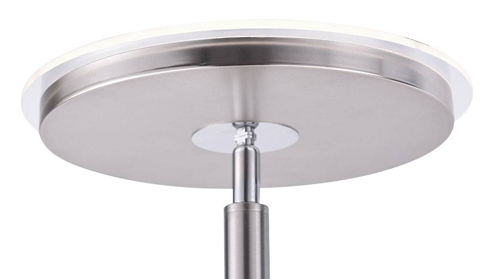 LED Steh Leuchte Wohn Zimmer Decken Fluter Lampe Touch Dimmer flexibler Arm