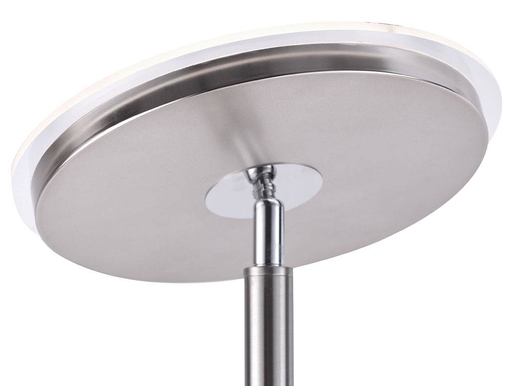 LED Steh Leuchte Wohn Zimmer Decken Fluter Lampe Touch Dimmer flexibler Arm