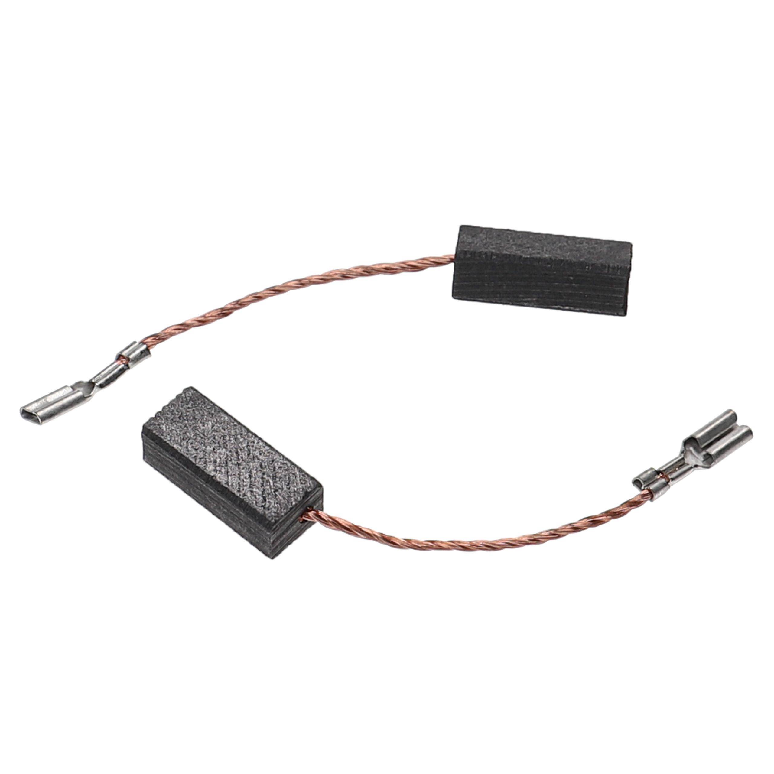 vhbw 2x Kohlebürste Motorkohle Schleifkohle 6 x 8 x 18mm Ersatz für Black & Decker 323660-00, 323660-03, 320876 für Elektrowerkzeug