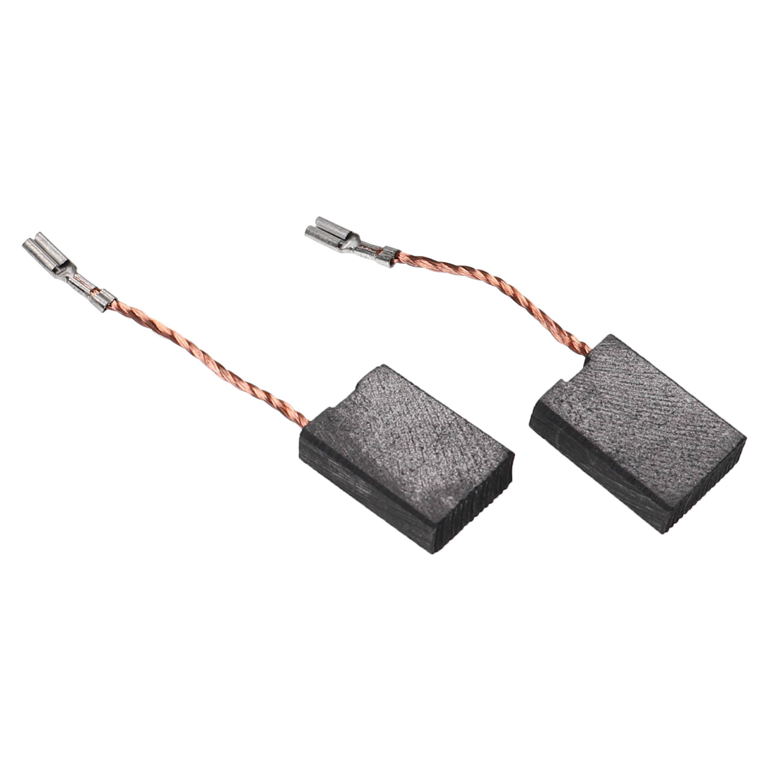 vhbw 2x Kohlebürste 7 x 17 x 23 mm kompatibel mit Hitachi G23SCY2, G18UDY, G23MRP9, G23MR, G23MRUA, G23MRU, G23SCY Elektrowerkzeug