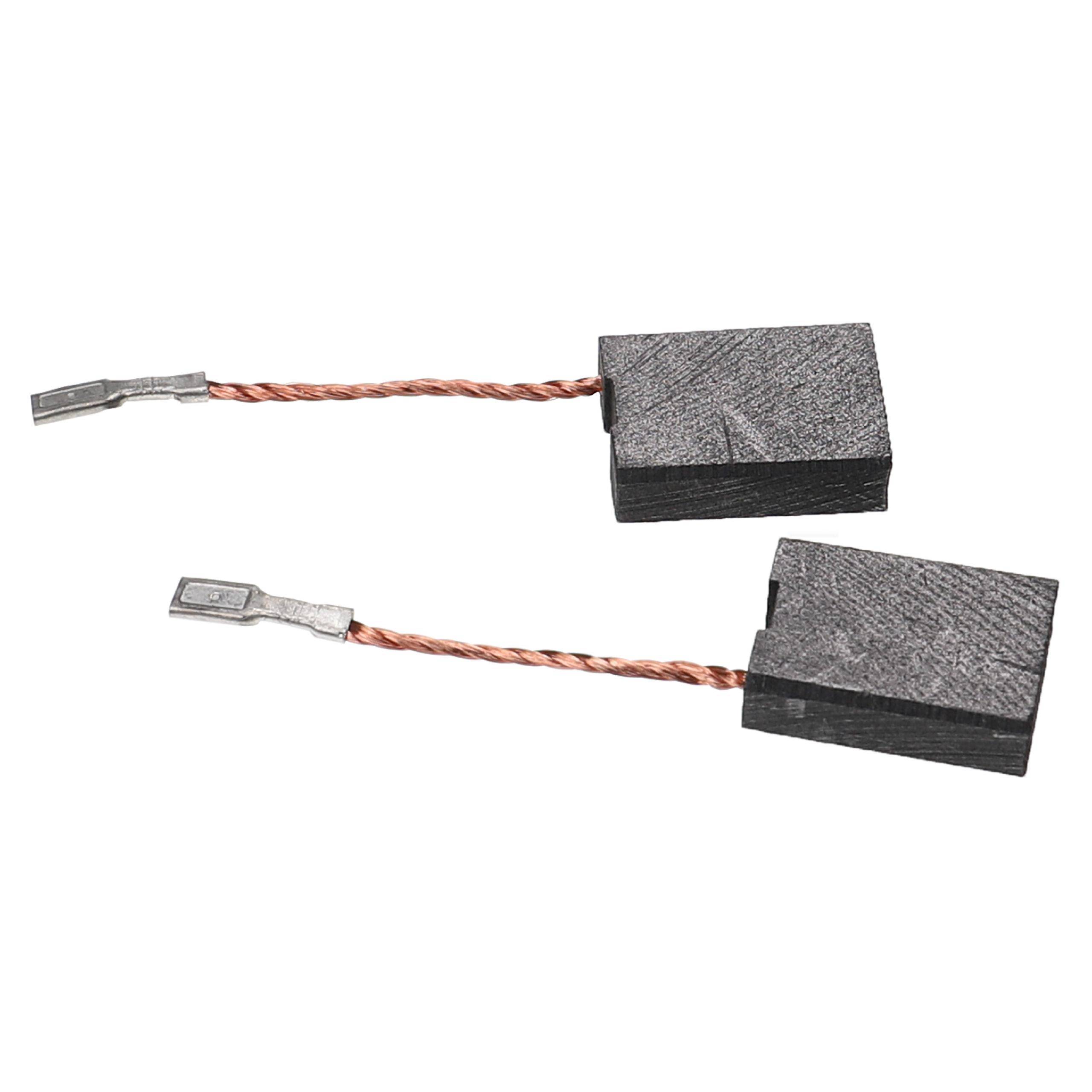 vhbw 2x Kohlebürste 7 x 17 x 23 mm kompatibel mit Hitachi G23SCY2, G18UDY, G23MRP9, G23MR, G23MRUA, G23MRU, G23SCY Elektrowerkzeug