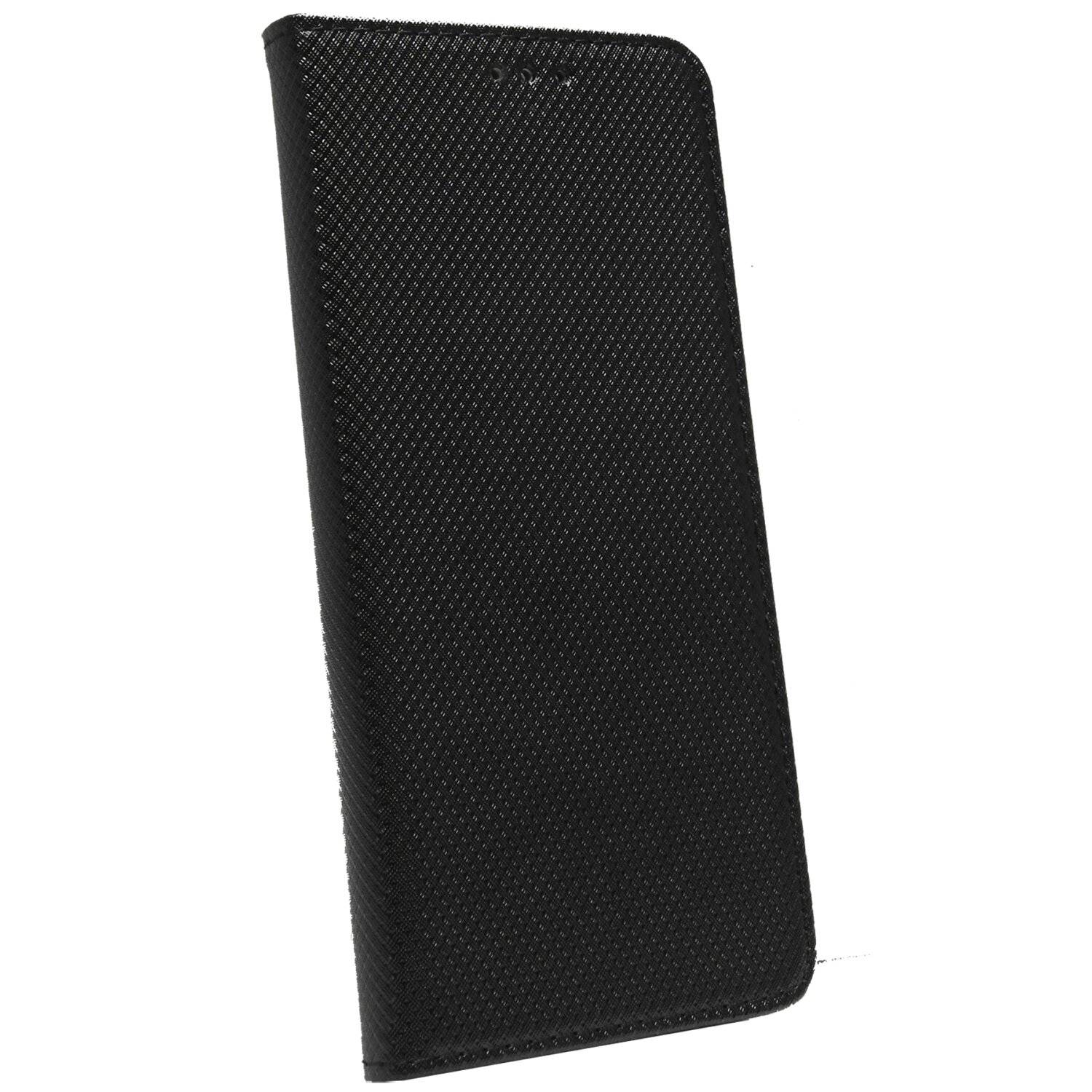 Buch Tasche "Smart" für ONEPLUS 10 PRO 5G Handy Hülle Etui Brieftasche Schutzhülle mit Standfunktion, Kartenfach Schwarz