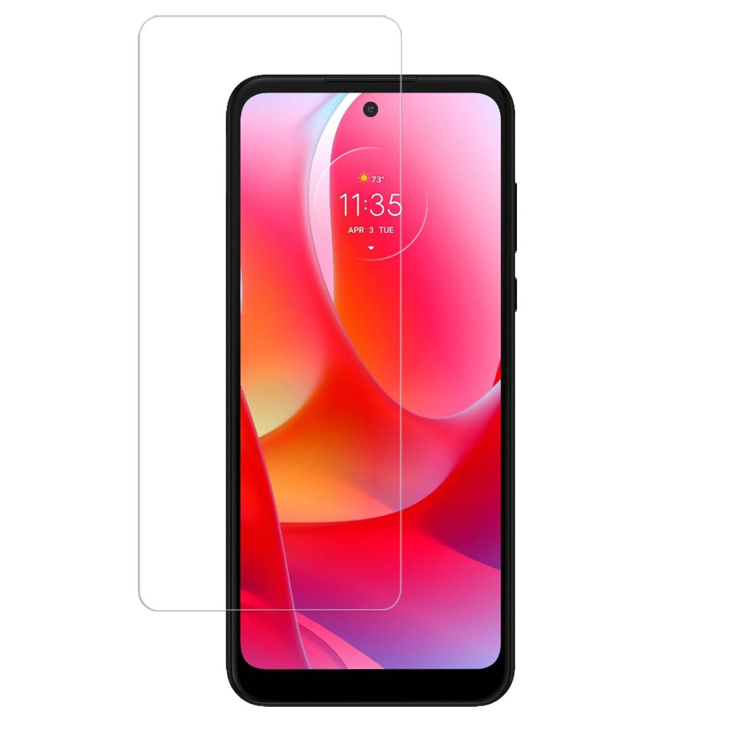 3X Schutz Glas 9H Tempered Glass Display Schutz Folie Display Glas Screen Protector für Motorola Moto G Power 2022