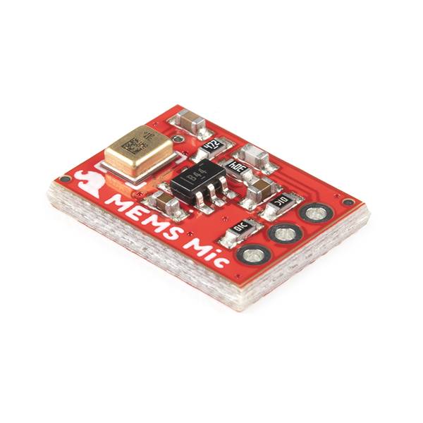 SparkFun Analog MEMS Microphone Breakout SPH8878LR5H-1 BOB-19389