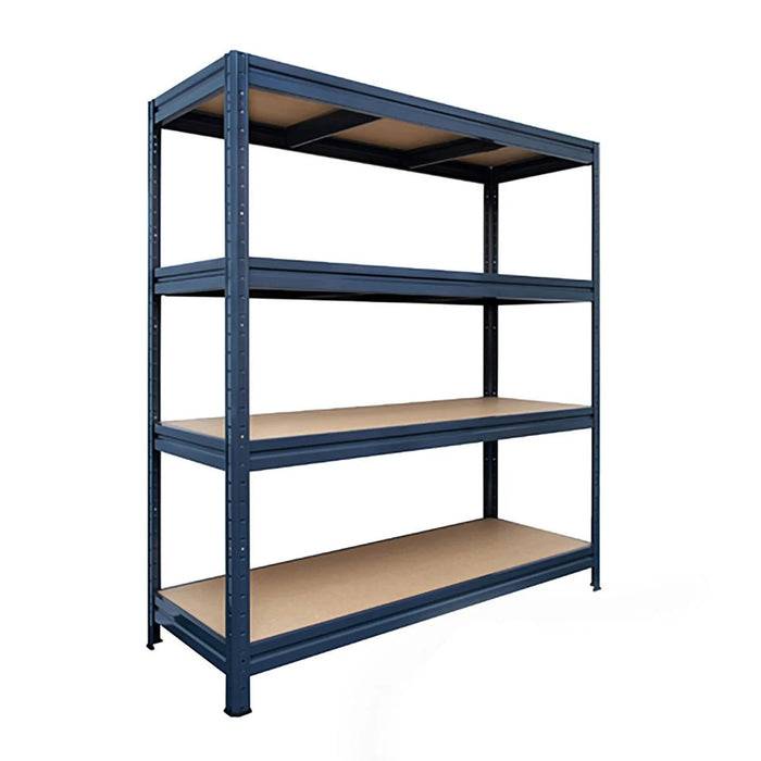 KARAT Weitspannregal - Traglast bis zu 1600 kg - Für Keller & Werkstatt - 177 x 160 x 60 cm - Grau