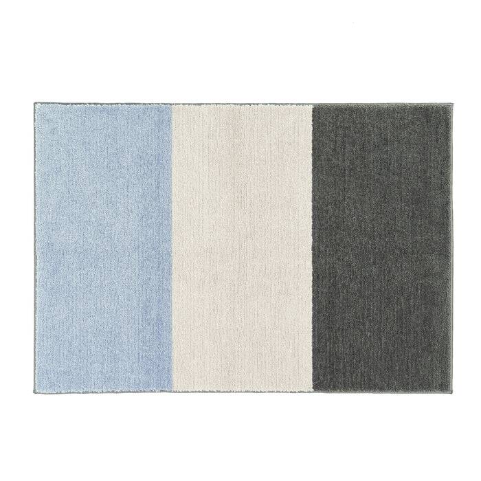 FLOORDIREKT Badteppich Horizont - Moderne Badematte in verschiedenen Farben - Rutschhemmend & Pflegeleicht - 60 x 90 cm