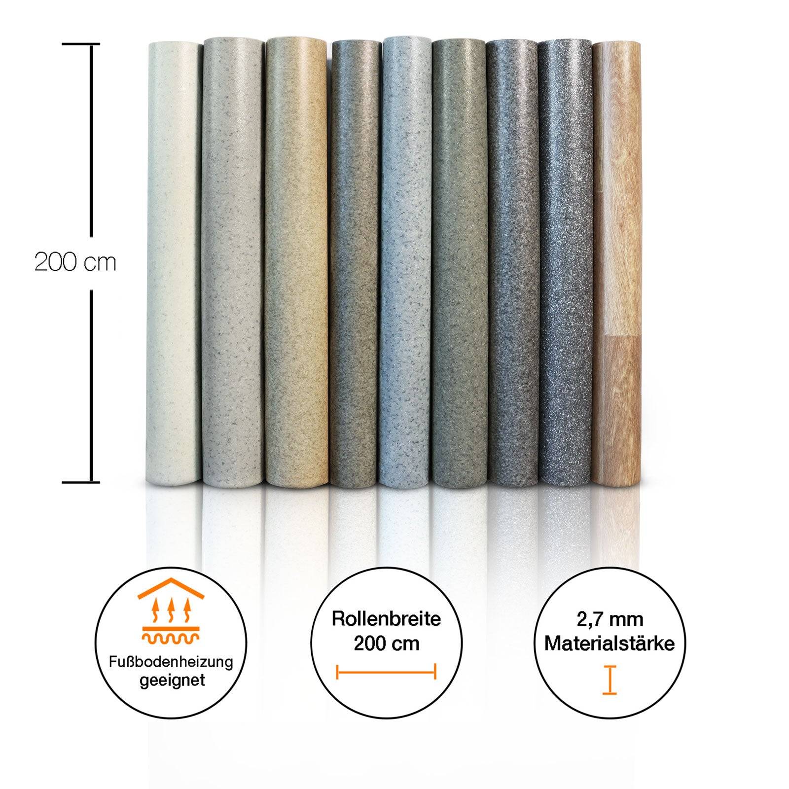 Karat CV-Belag | Spark | Magnus M05 | 200x100 cm