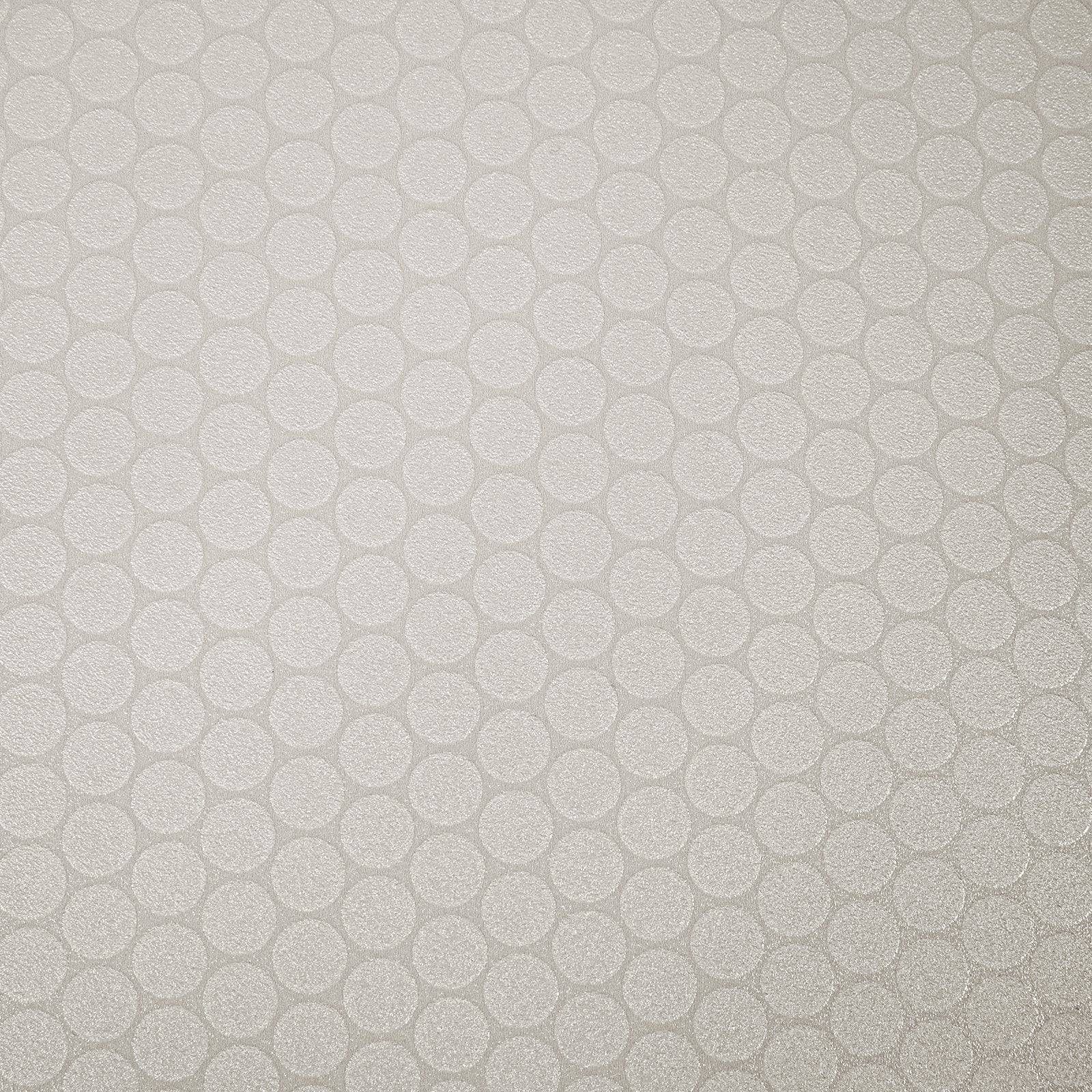 Karat CV-Belag | Fairplay | Zuschnitt | Kreise | Weiß | 200x150 cm