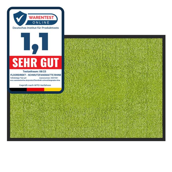 Floordirekt Schmutzfangmatte Rhine - Limone 120 x 600 cm