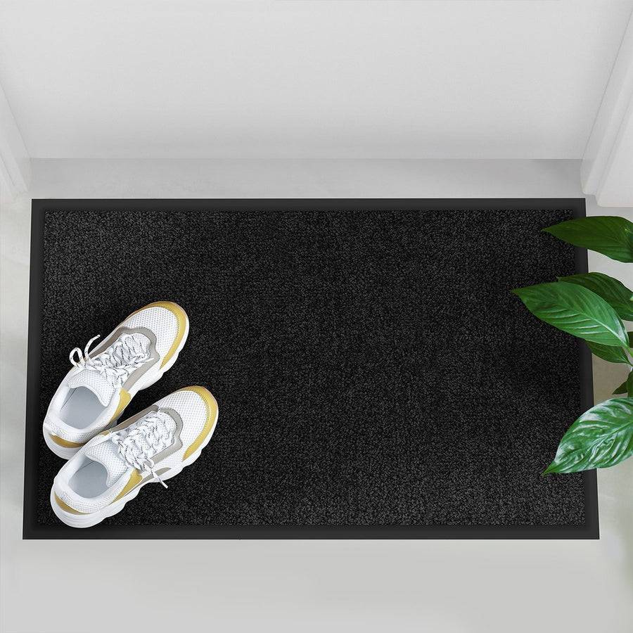 Floordirekt Schmutzfangmatte Rhine - Schwarz 90 x 120 cm