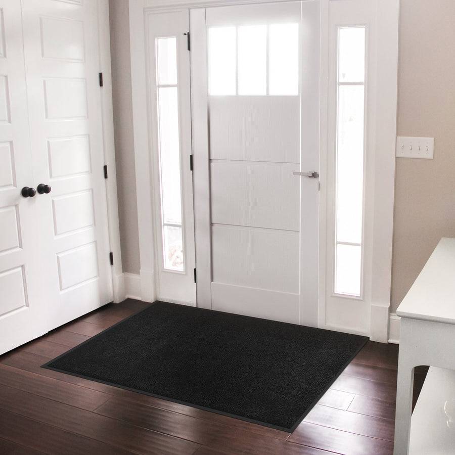 Floordirekt Schmutzfangmatte Rhine - Schwarz 120 x 300 cm