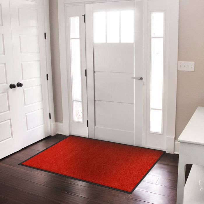 Floordirekt Schmutzfangmatte Rhine - Rot 120 x 180 cm