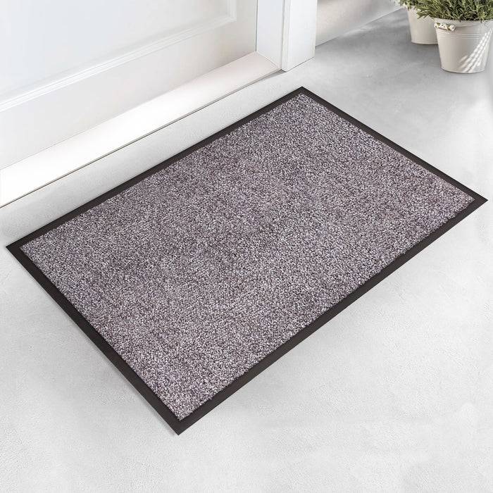 Floordirekt Schmutzfangmatte Rhine - Beige-Grau 60 x 90 cm