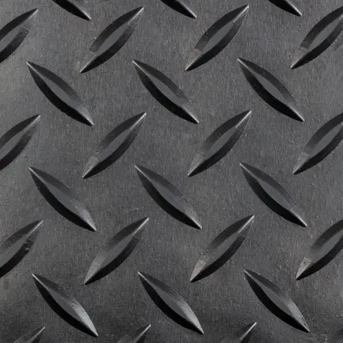etm Gummi-Bodenbelag | mit Tränenblech-Struktur | Zuschnitt | 150x450 cm etm Gummi-Bodenbelag | mit Tränenblech-Struktur | Zuschnitt | 150x450 cm