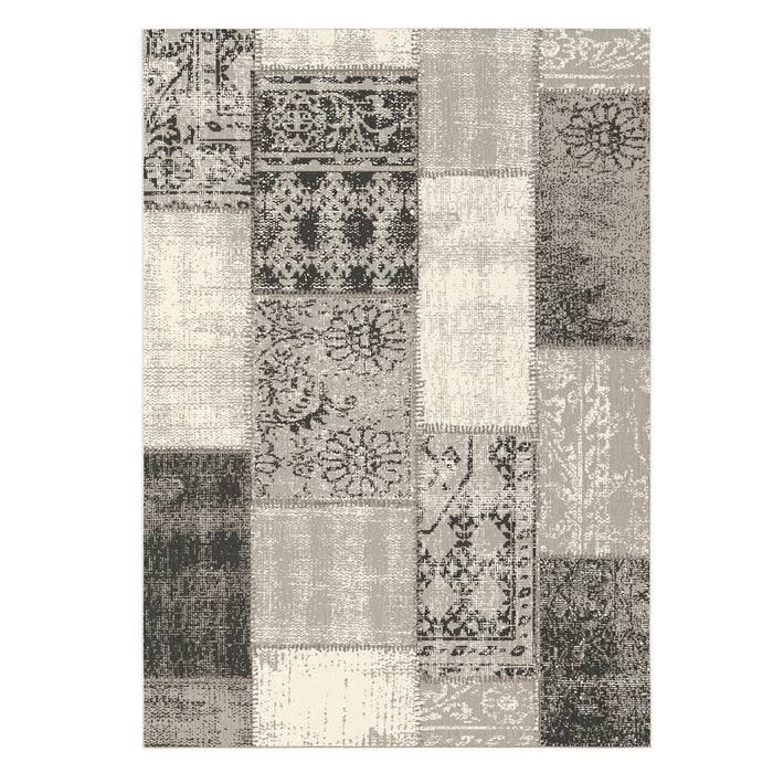 KARAT Outdoorteppich Cotton - Für den Innen- und Außenbereich geeignet - Grau - 120 x 170 cm