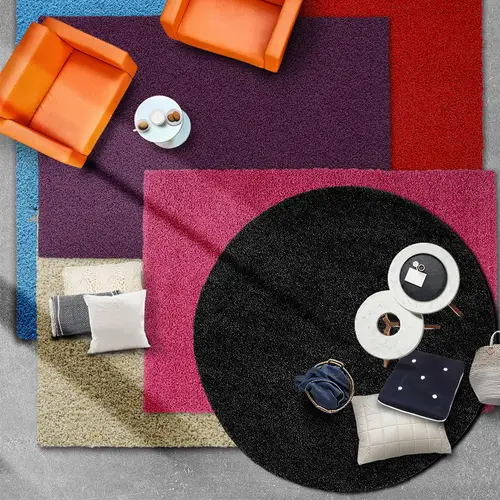 Karat Shaggy-Teppich auf Maß | Barcelona | Grün 140 | 240x450 cm Karat Shaggy-Teppich auf Maß | Barcelona | Grün 140 | 240x450 cm