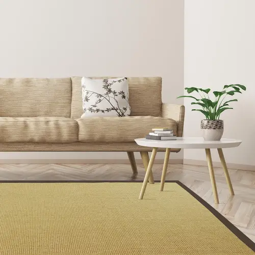Karat Sisal-Teppich Amazonas | Natur | Bordüre: Sahara / Cappuchino | 70 x 130 cm Karat Sisal-Teppich Amazonas | Natur | Bordüre: Sahara / Cappuchino | 70 x 130 cm