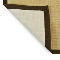 Karat Sisal-Teppich Amazonas | Natur | Bordüre: Sahara / Cappuchino | 70 x 130 cm Karat Sisal-Teppich Amazonas | Natur | Bordüre: Sahara / Cappuchino | 70 x 130 cm