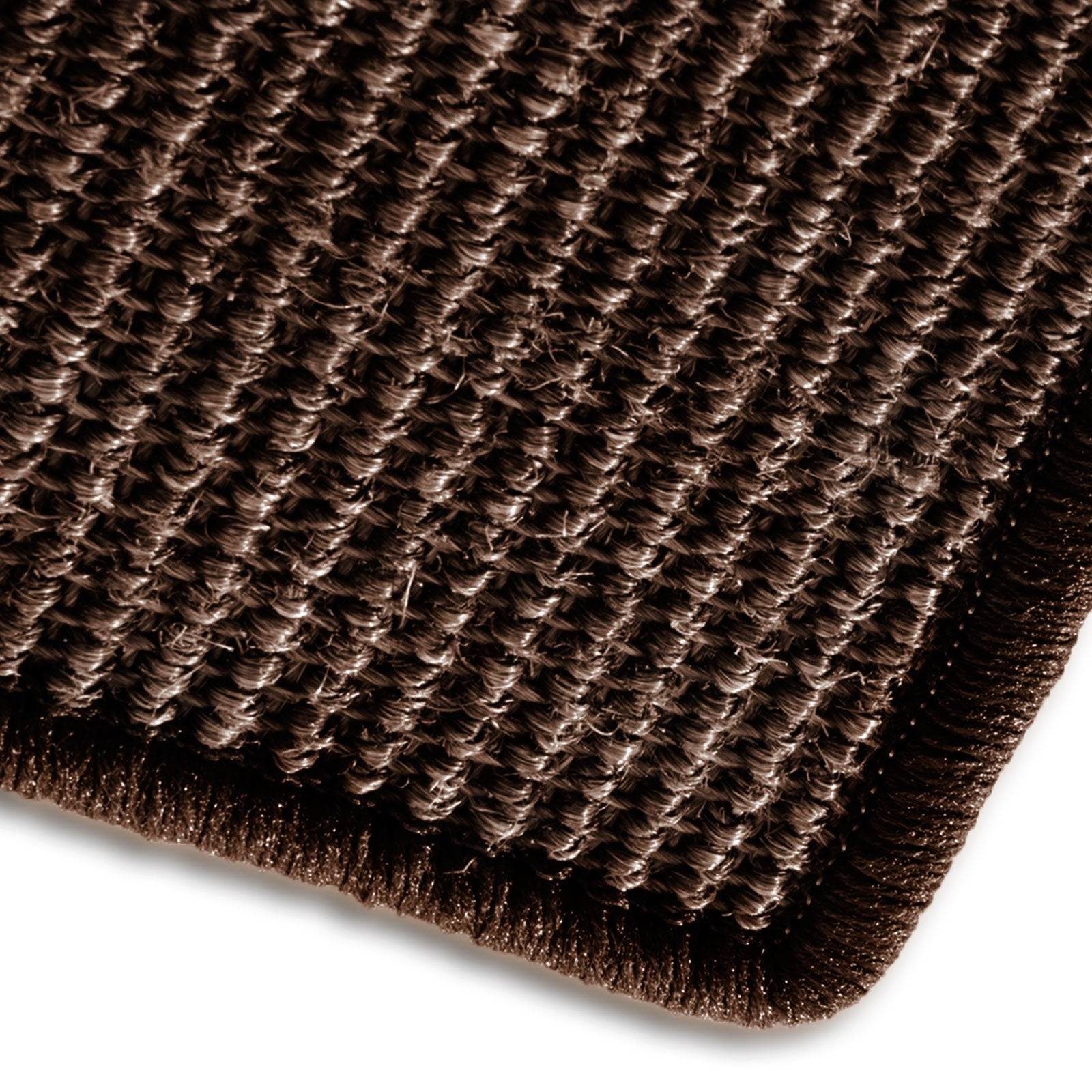 Karat Teppich-Läufer auf Maß gekettelt | Sylt dunkelbraun | 50x400 cm