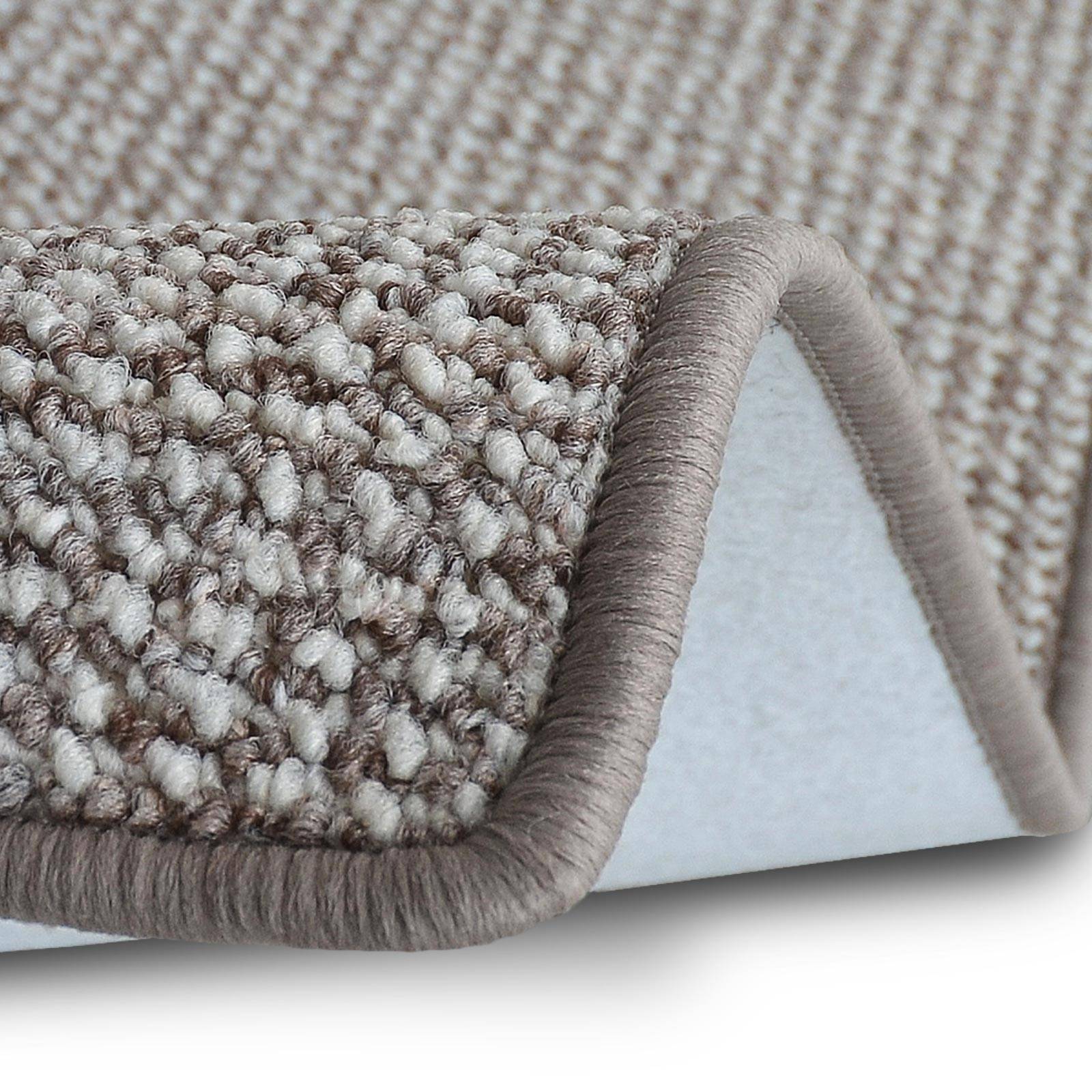 Karat Teppich auf Maß | Carlton | Graubeige 71 | 66x200 cm