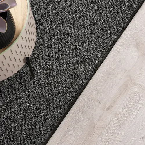 Karat Teppich-Läufer auf Maß | London | Anthrazit 77 | 67x150 cm Karat Teppich-Läufer auf Maß | London | Anthrazit 77 | 67x150 cm