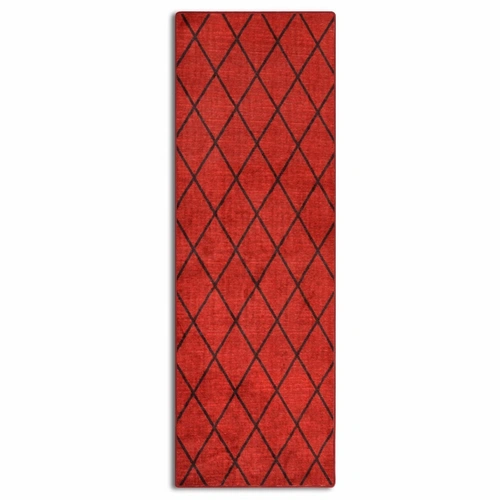 Karat Teppich-Läufer auf Maß | Cosenza | Rot | 80x200 cm Karat Teppich-Läufer auf Maß | Cosenza | Rot | 80x200 cm