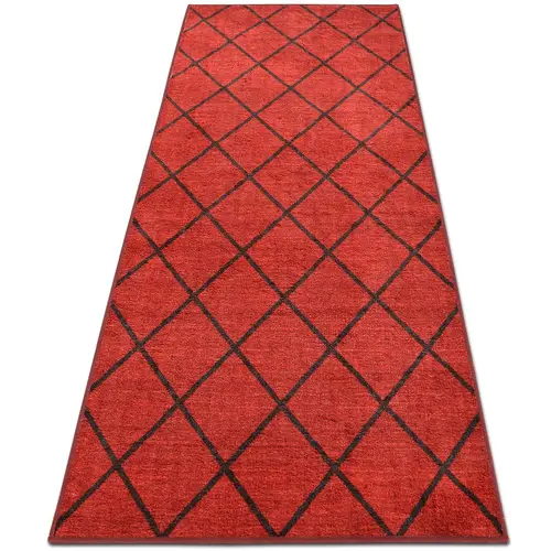 Karat Teppich-Läufer auf Maß | Cosenza | Rot | 80x200 cm Karat Teppich-Läufer auf Maß | Cosenza | Rot | 80x200 cm