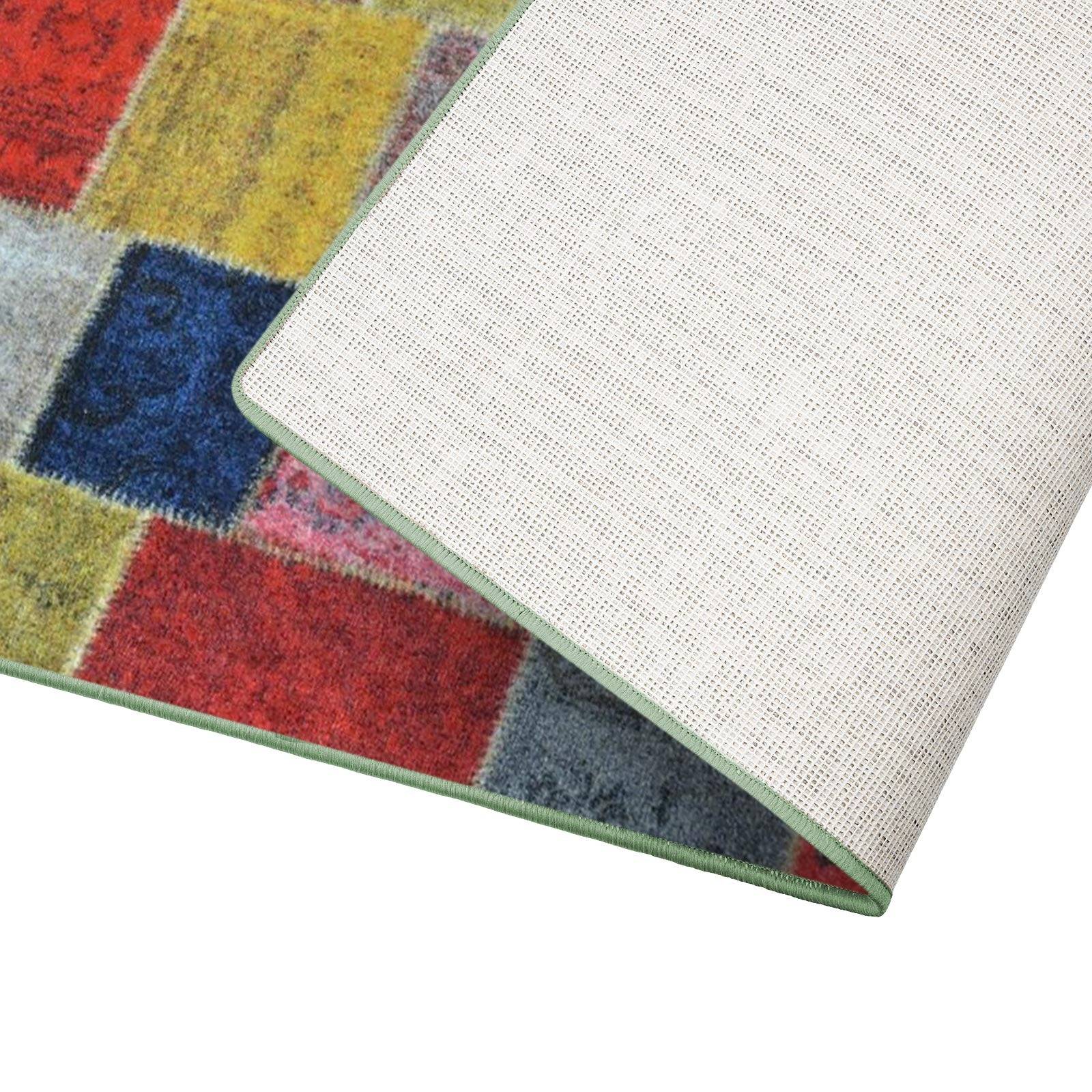 Karat Teppich-Läufer auf Maß | Monsano | Patch | 80x500 cm