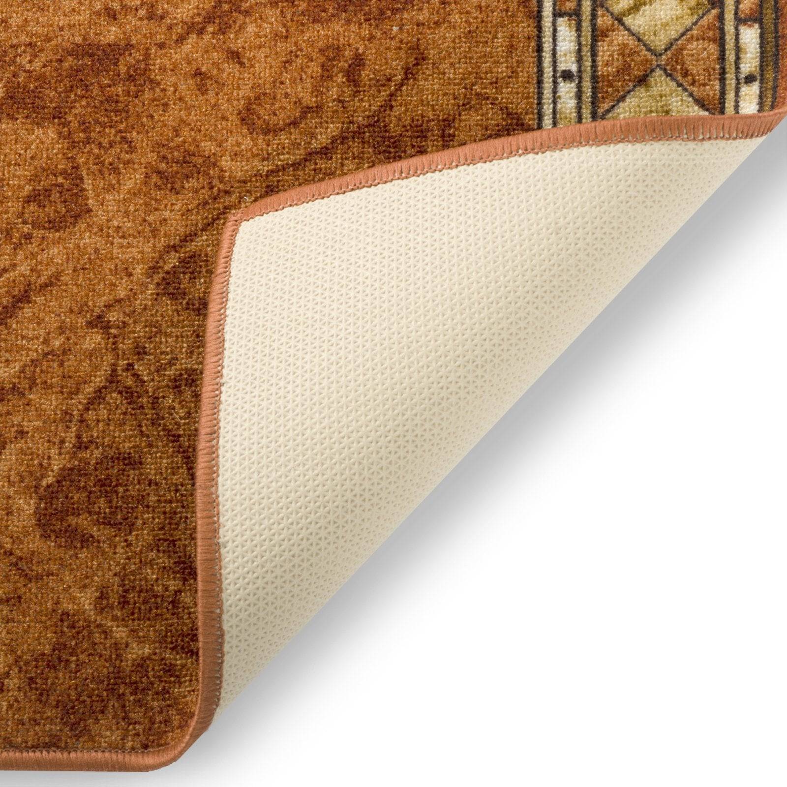 Karat Teppich-Läufer auf Maß gekettelt | Rügen terra | 67x500 cm