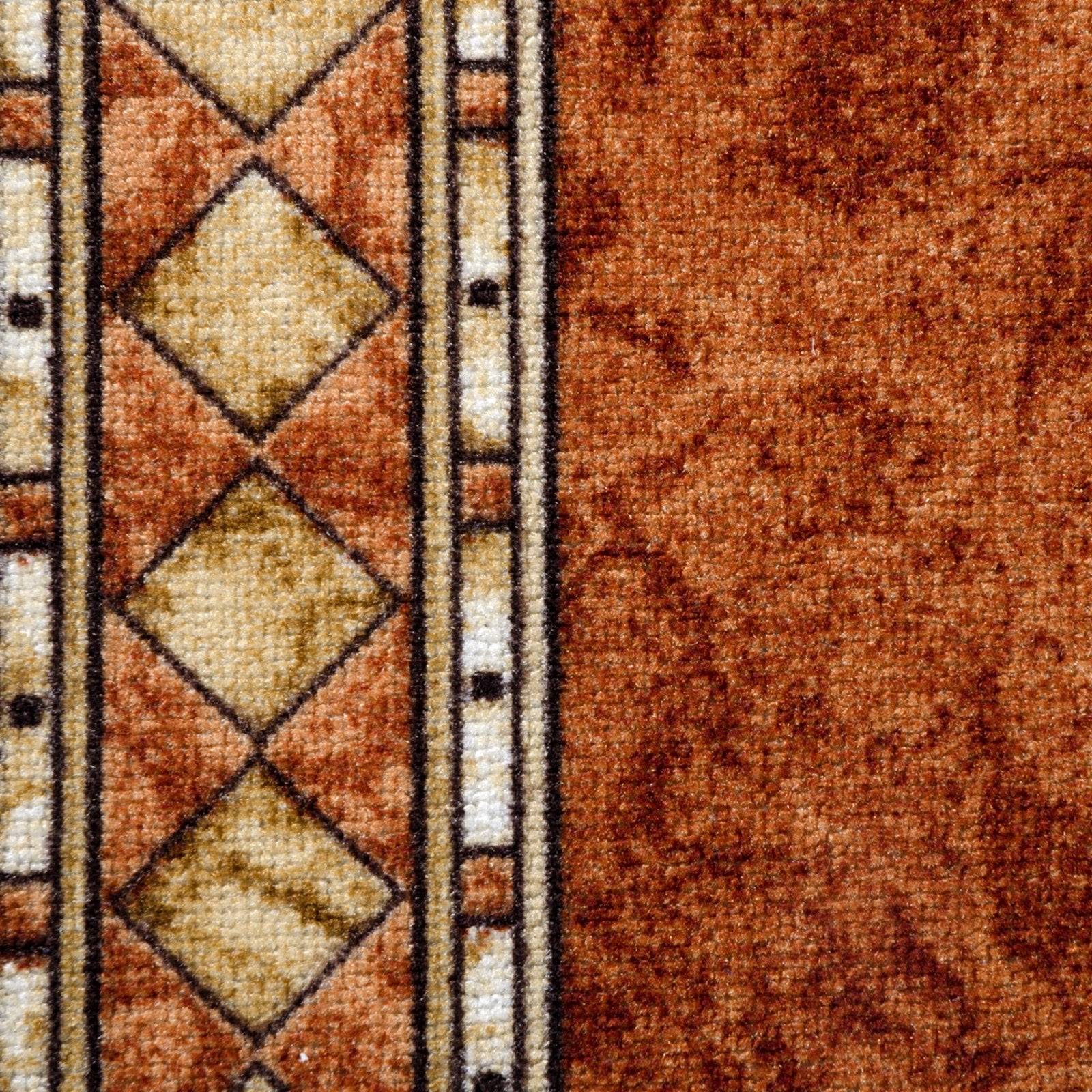 Karat Teppich-Läufer auf Maß gekettelt | Rügen terra | 67x500 cm