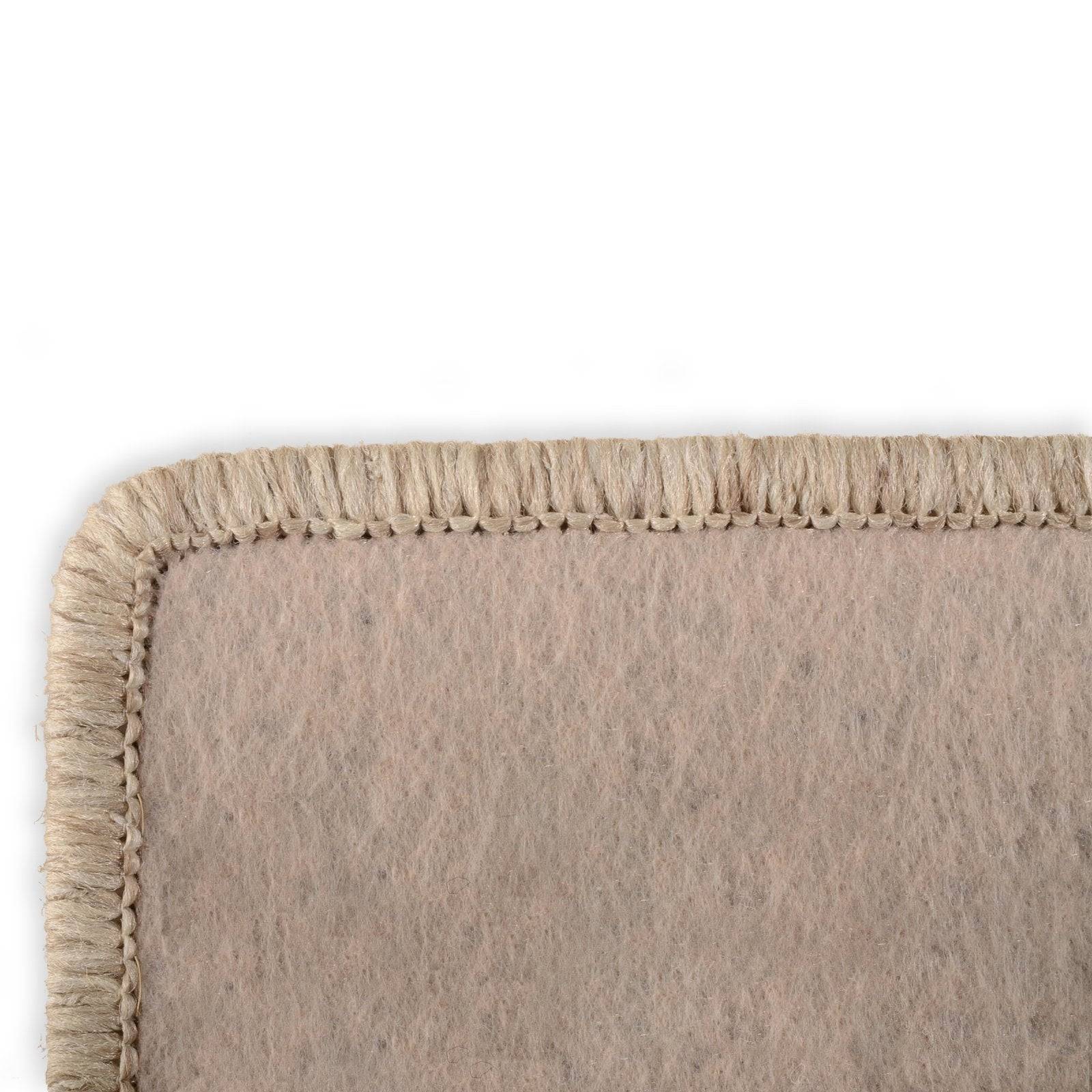 Karat Teppich-Läufer auf Maß | Kalkutta Sisaloptik | Beige | 66x400 cm