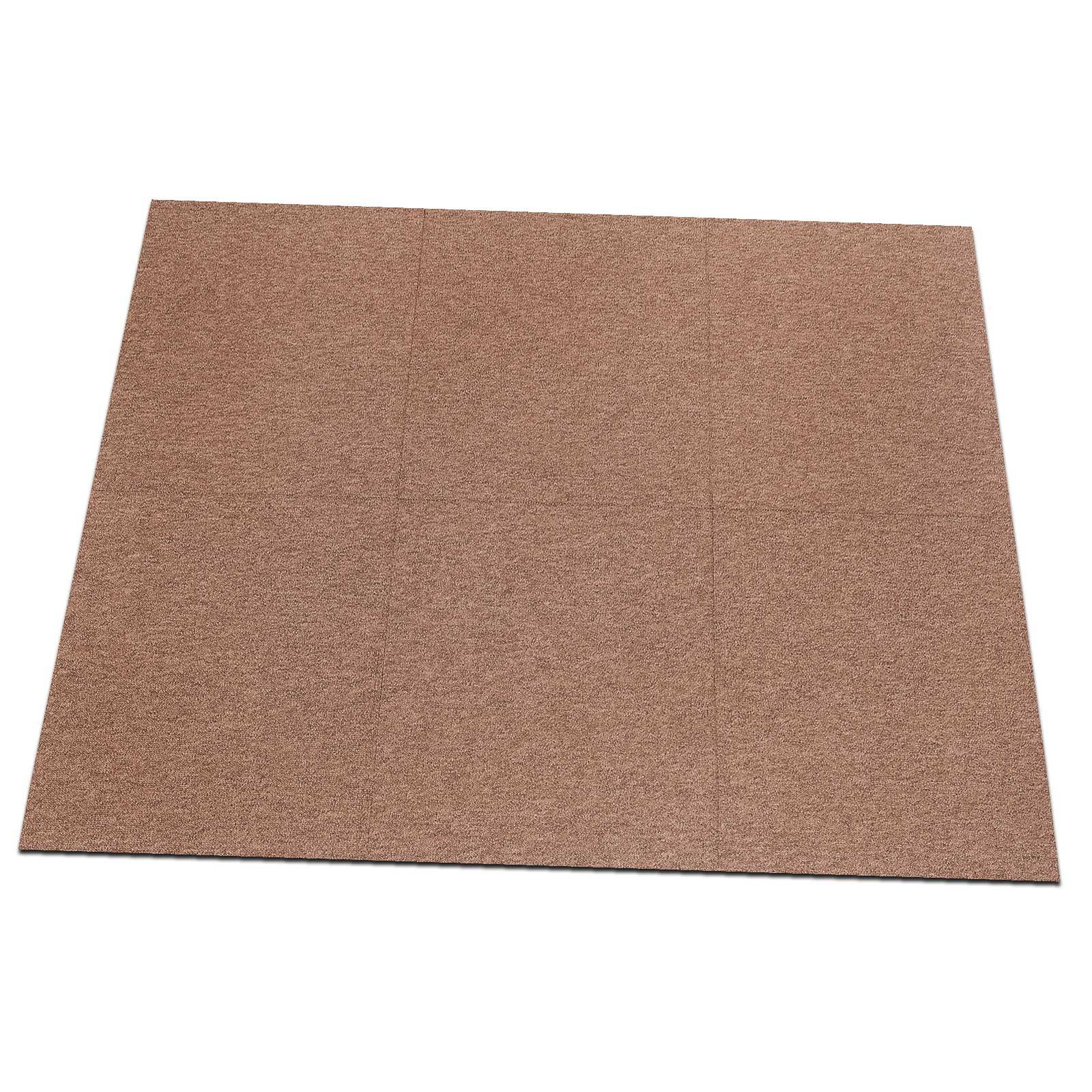 Karat Teppichfliesen Vienna | Selbstliegend | Schlingenpol | 50x50 cm | Beige 93