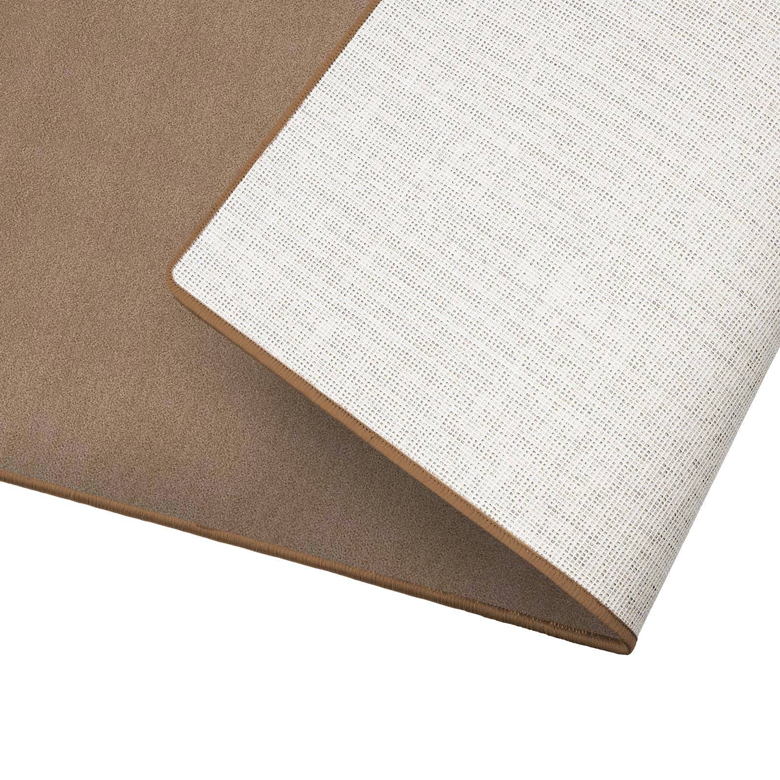 Karat Teppich-Läufer auf Maß | Dynasty | Hellbraun | 50x100 cm