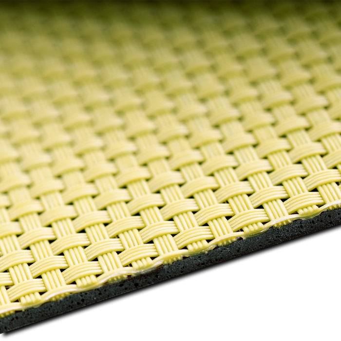 FLOORDIREKT Vinyl-Badteppich - Wasserundurchlässige & rutschfeste Badematte - Aus langlebigem Vinyl - 90 x 150 cm - Aversa