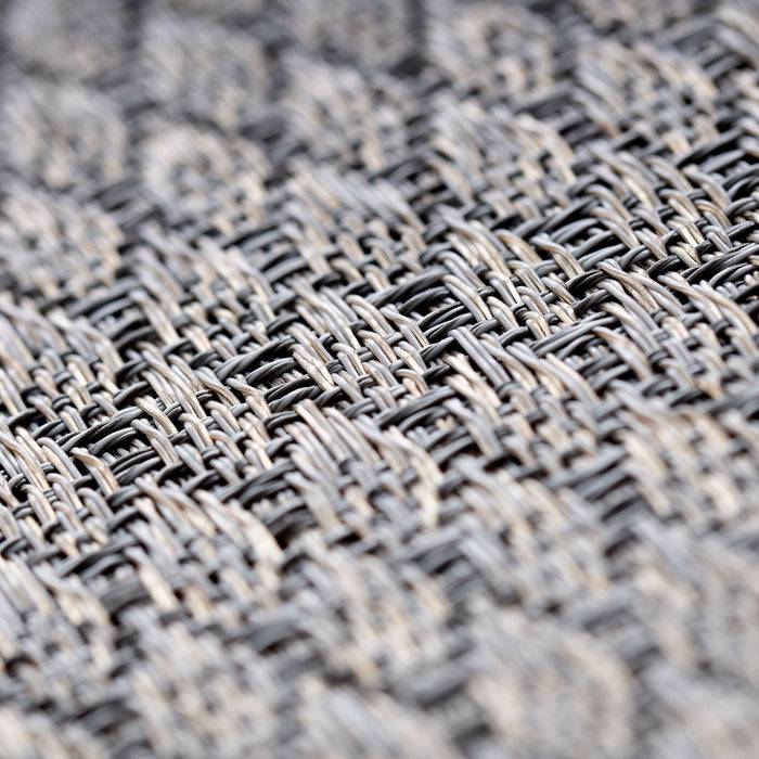 FLOORDIREKT Vinyl-Badteppich - Wasserundurchlässige & rutschfeste Badematte - Aus langlebigem Vinyl - 180 x 200 cm - Salerno