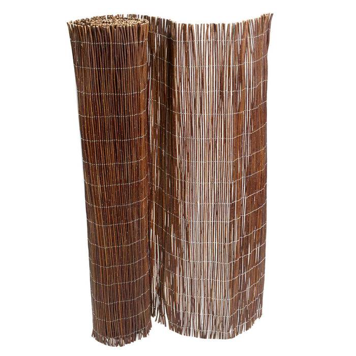 FLOORDIREKT Weidezaun - Sichtschutzzaun aus robusten Weideruten - Flexibel & Witterungsbeständig - 90 x 300 cm