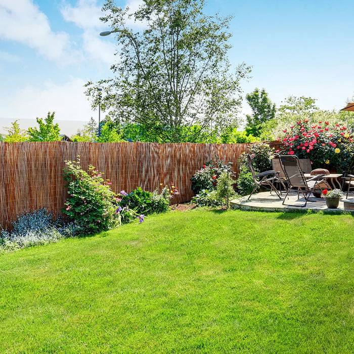FLOORDIREKT Weidezaun - Sichtschutzzaun aus robusten Weideruten - Flexibel & Witterungsbeständig - 90 x 300 cm