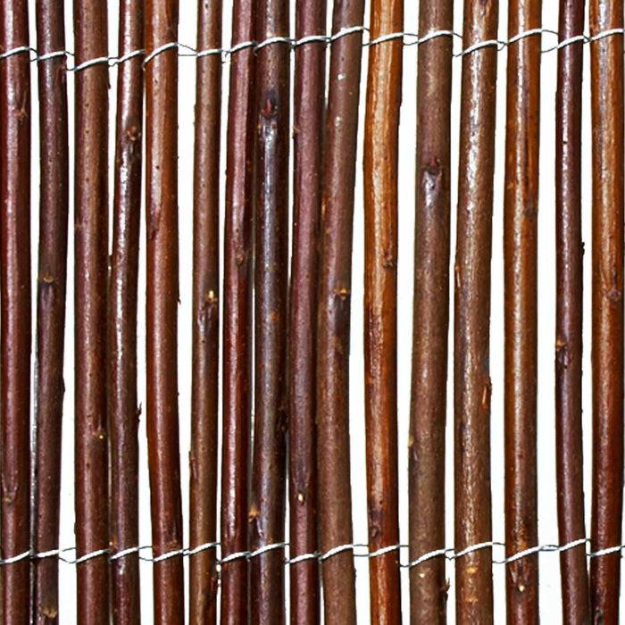 FLOORDIREKT Weidezaun - Sichtschutzzaun aus robusten Weideruten - Flexibel & Witterungsbeständig - 150 x 500 cm