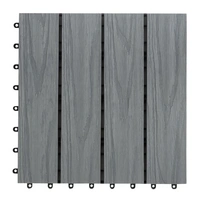 Karat WPC-Terrassenfliese | Classic | Grau | 30 x 30 cm Karat WPC-Terrassenfliese | Classic | Grau | 30 x 30 cm
