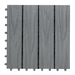 Karat WPC-Terrassenfliese | Classic | Grau | 30 x 30 cm Karat WPC-Terrassenfliese | Classic | Grau | 30 x 30 cm
