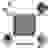 Karat WPC-Terrassenfliese | Classic | Grau | 30 x 30 cm