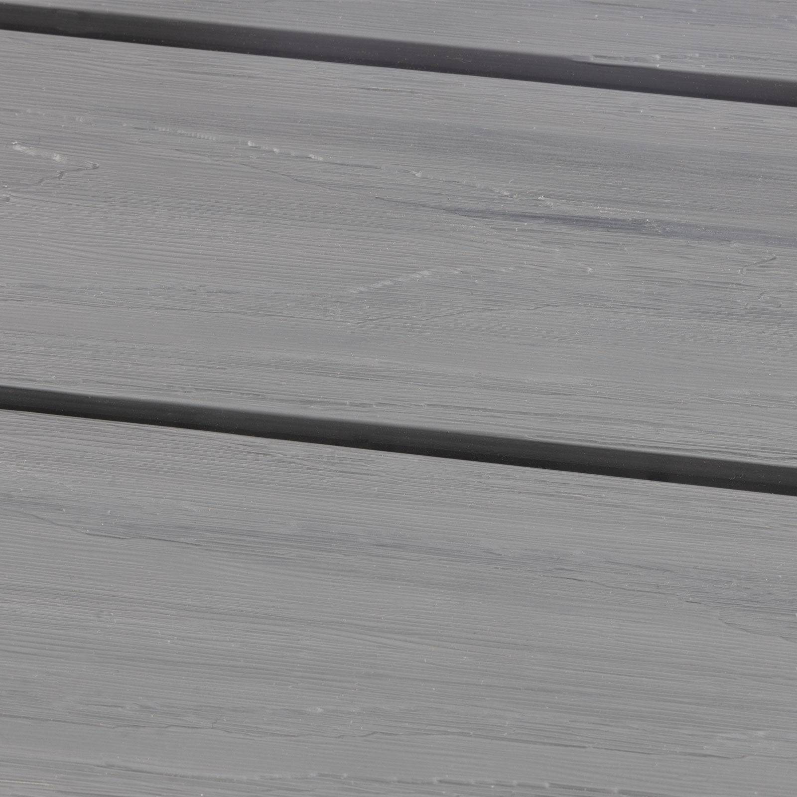 Karat WPC-Terrassenfliese | Classic | Grau | 30 x 30 cm