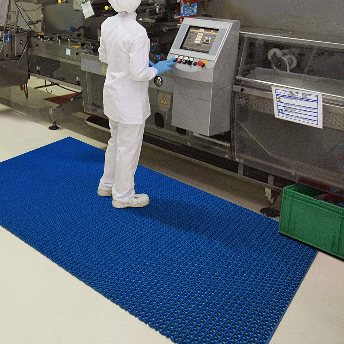 etm Z-Mat | Für Nasszonen | Zuschnitt | Blau | 120x400 cm