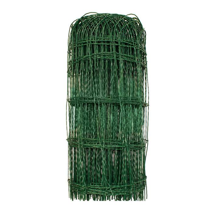 FLOORDIREKT Ziergeflecht - Kunststoffbeschichteter Gartenzaun - Vielseitig einsetzbar - 65 cm x 10 m
