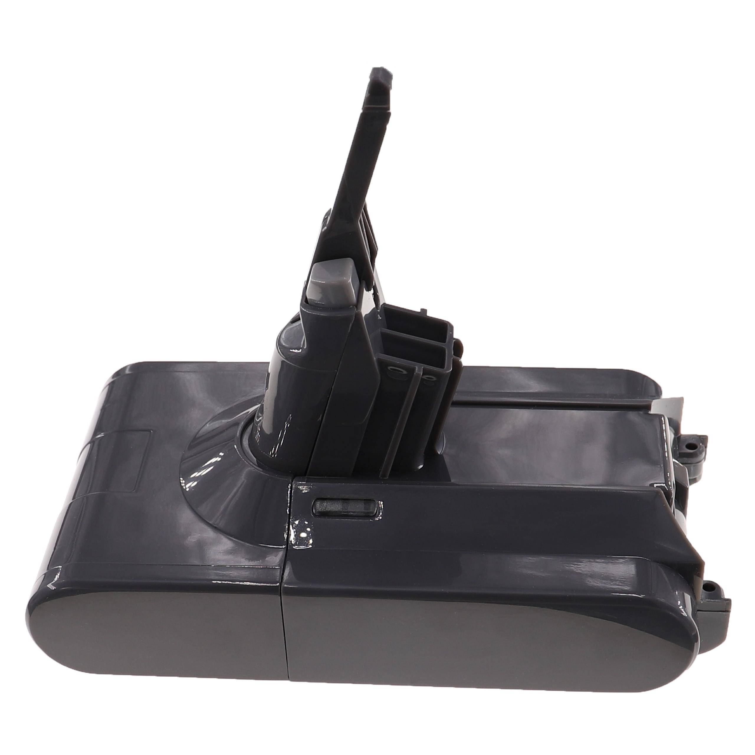EXTENSILO Akku kompatibel mit Dyson SV10, V8, V8 Absolute Cord-Free, SV12, V8 Animal, V8 Absolute Staubsauger Schwarz (4000 mAh, 21,6 V, Li-Ion)