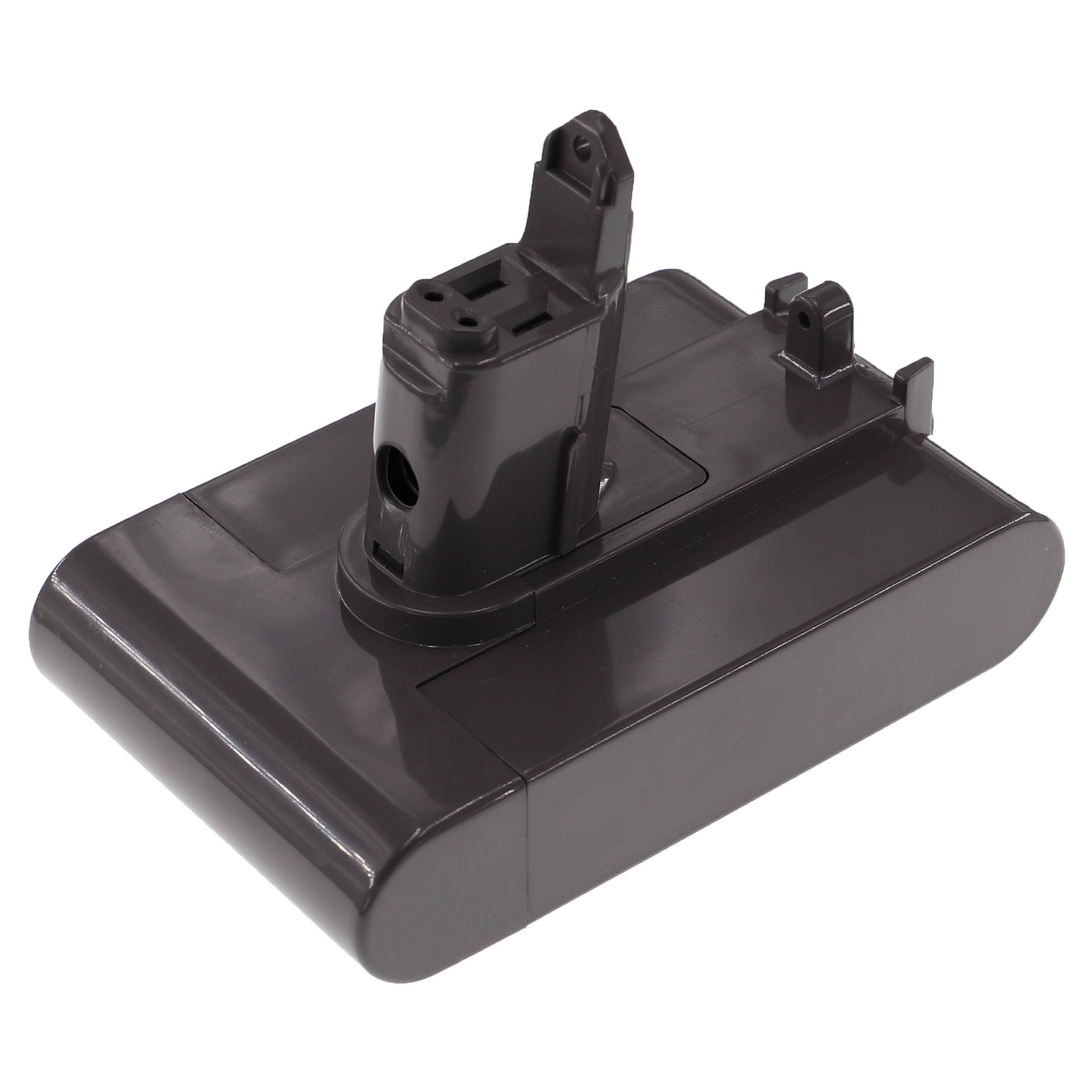 EXTENSILO Akku Ersatz für Dyson 917083-01, 917083-07, 965557-03, 17083-3511, 202932-02 für Staubsauger Schwarz (2500 mAh, 22,2 V, Li-Ion)