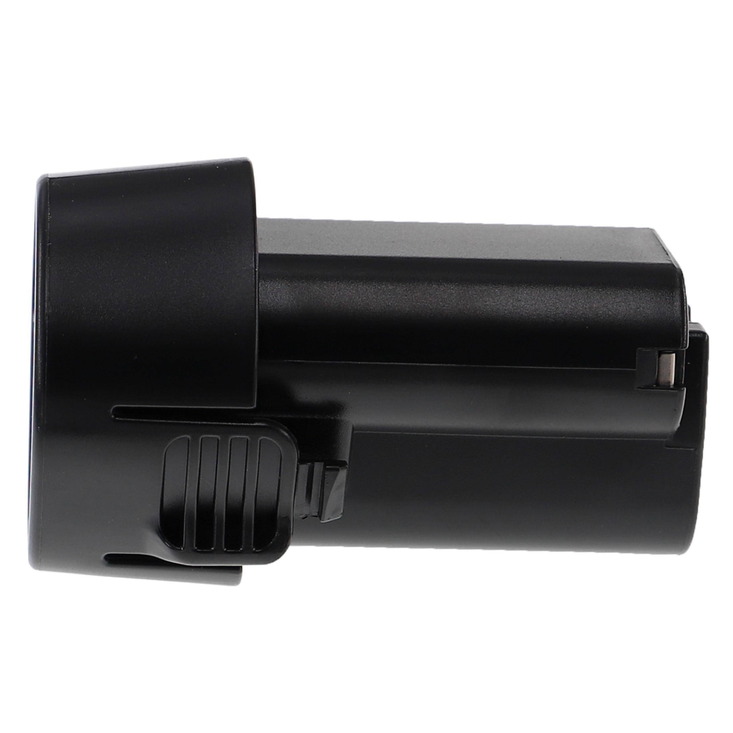 EXTENSILO 3x Akku kompatibel mit Makita LM01, LCT207W, LM02, LM01W, ML100W, ML100 LED, ML101 Werkzeug (2500 mAh, Li-Ion, 10,8 V)