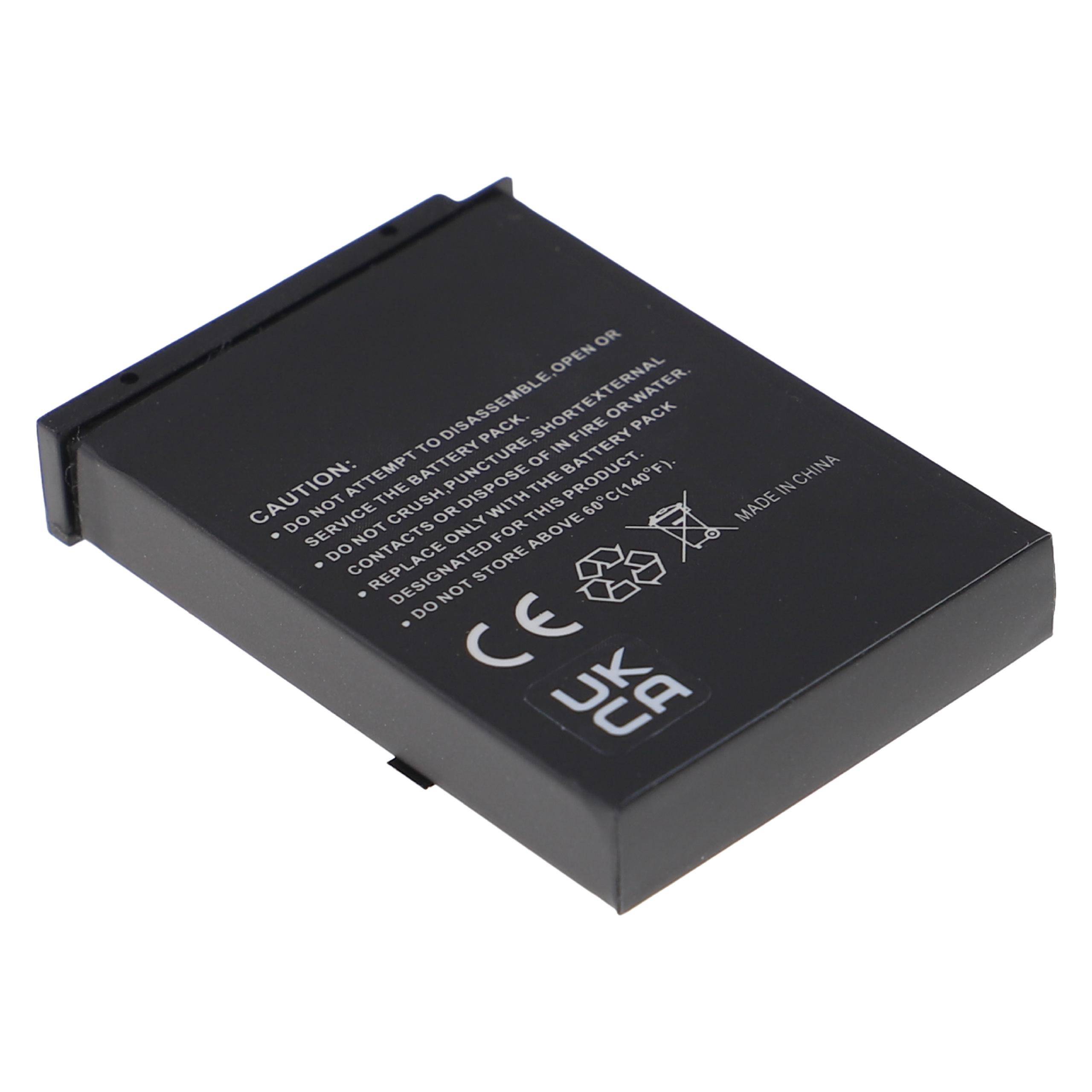EXTENSILO 3x Akku kompatibel mit Nikon Coolpix S8000, S70, S620, S640, S630, S6300, S800c, S6200, S710 Kamera (1000 mAh, 3,7 V, Li-Ion)